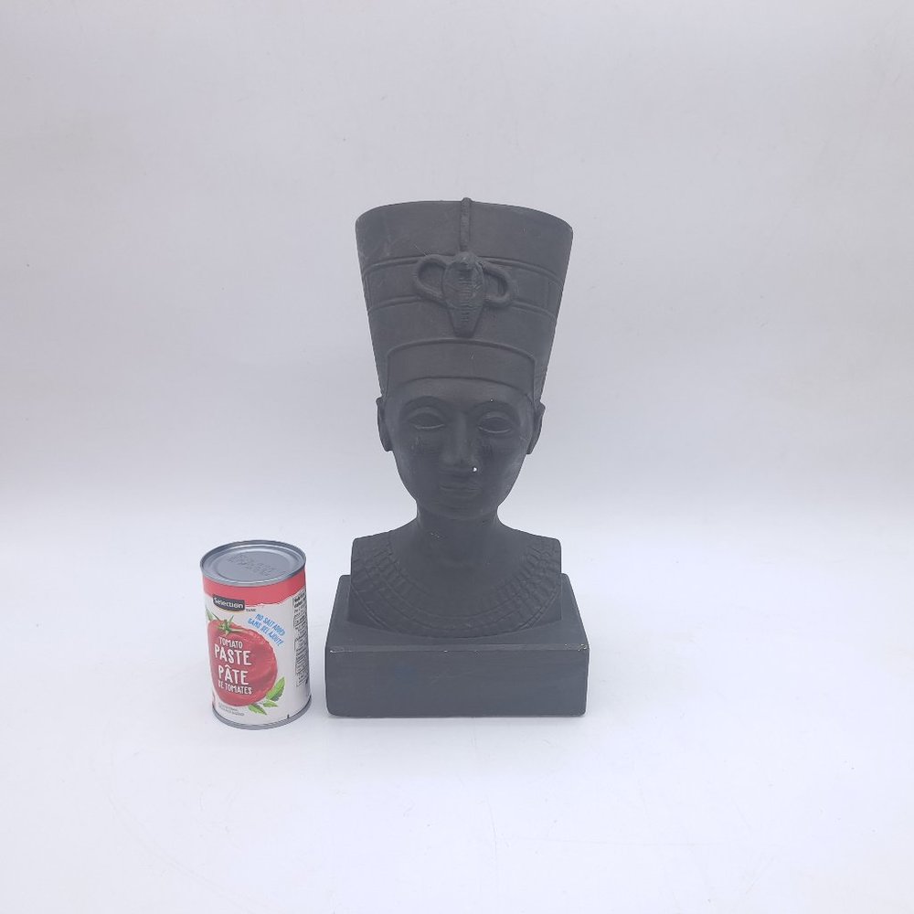 Plaster Bust of Egyptian Queen Nefertiti
